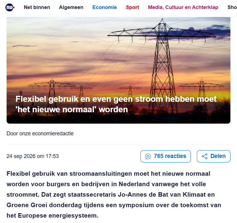 Symphony_res's tweet photo. Geweldig, het stroomnet is vol en de oplossing is gevonden: af en toe geen stroom gebruiken. Straks introduceert de NS „flexibel reizen”: u koopt een kaartje en blijft thuis. https://t.co/7MrM1w2brw