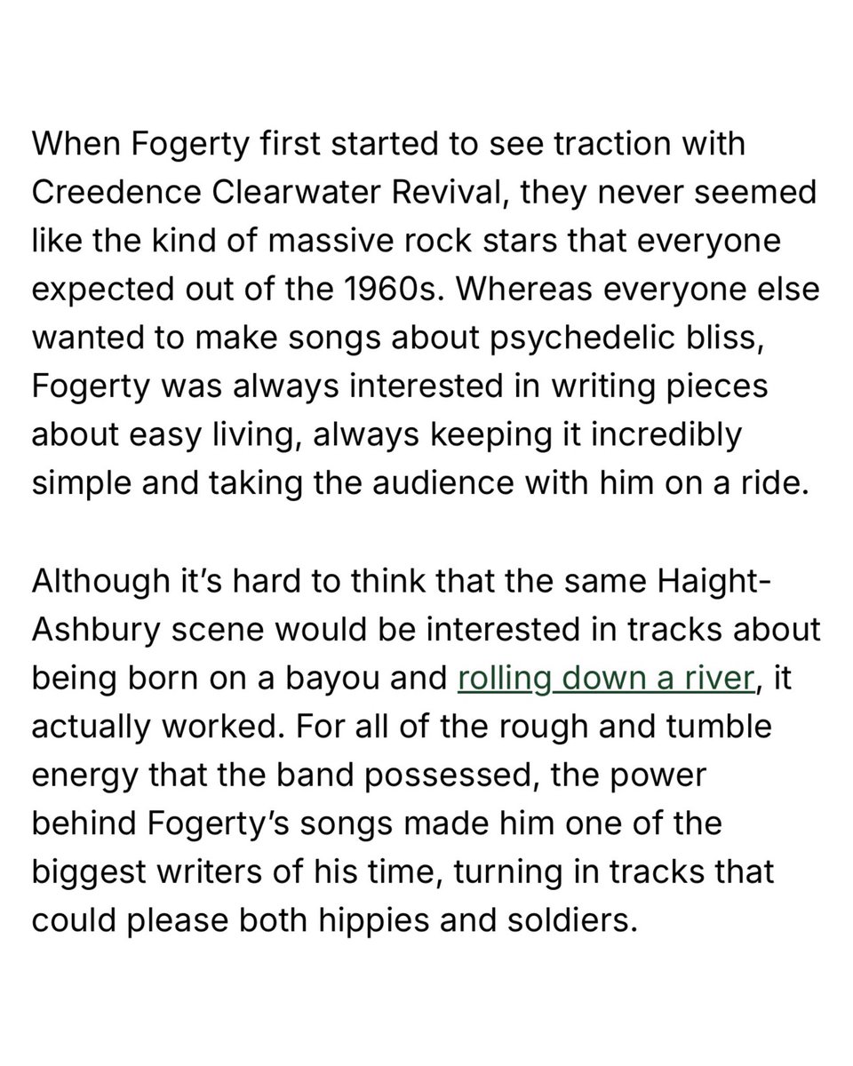John_Fogerty's tweet photo. Well said by The Boss, @springsteen 

Thank you for the great article Far Out Magazine! 

📝: @FarOutMag https://t.co/xzT4Q8Ehmu