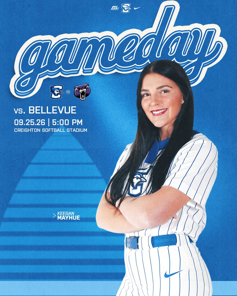 BluejaySoftball's tweet photo. Back at it with some more Fall Ball🍂🥎 

🆚 Bellevue 
🕐 5 p.m. 
📍 Creighton Softball Stadium

#GoJays https://t.co/WKRkmpk2To
