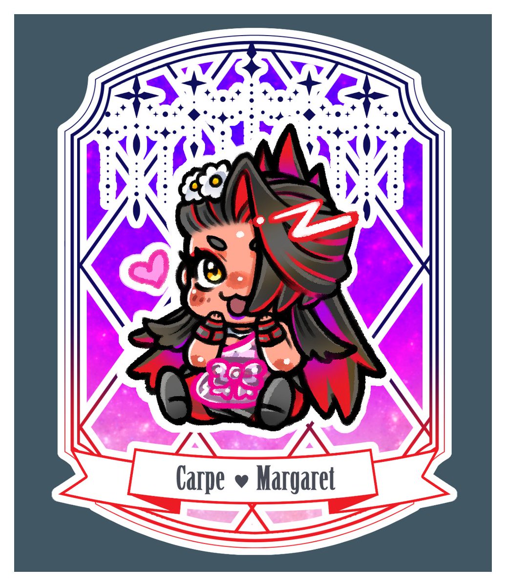 13shiney's tweet photo. ちびカマちゃん可愛く描けた気がするのでなんかのステッカーぽく編集してた
こういうタグっぽいキーホルダー大好きなので推しであったらめっちゃ欲しいよね… https://t.co/Ern3SRElE0