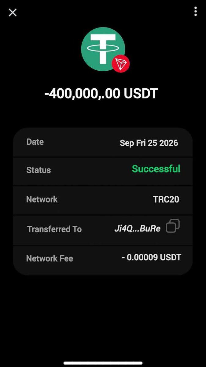 usdtflashcoins's tweet photo. 400,000 flash USDT  #USDT #flashusdt #USDTtrc20 #USDTerc20 #USDTbep20 #USDTtrx https://t.co/U19OJSvMuZ
