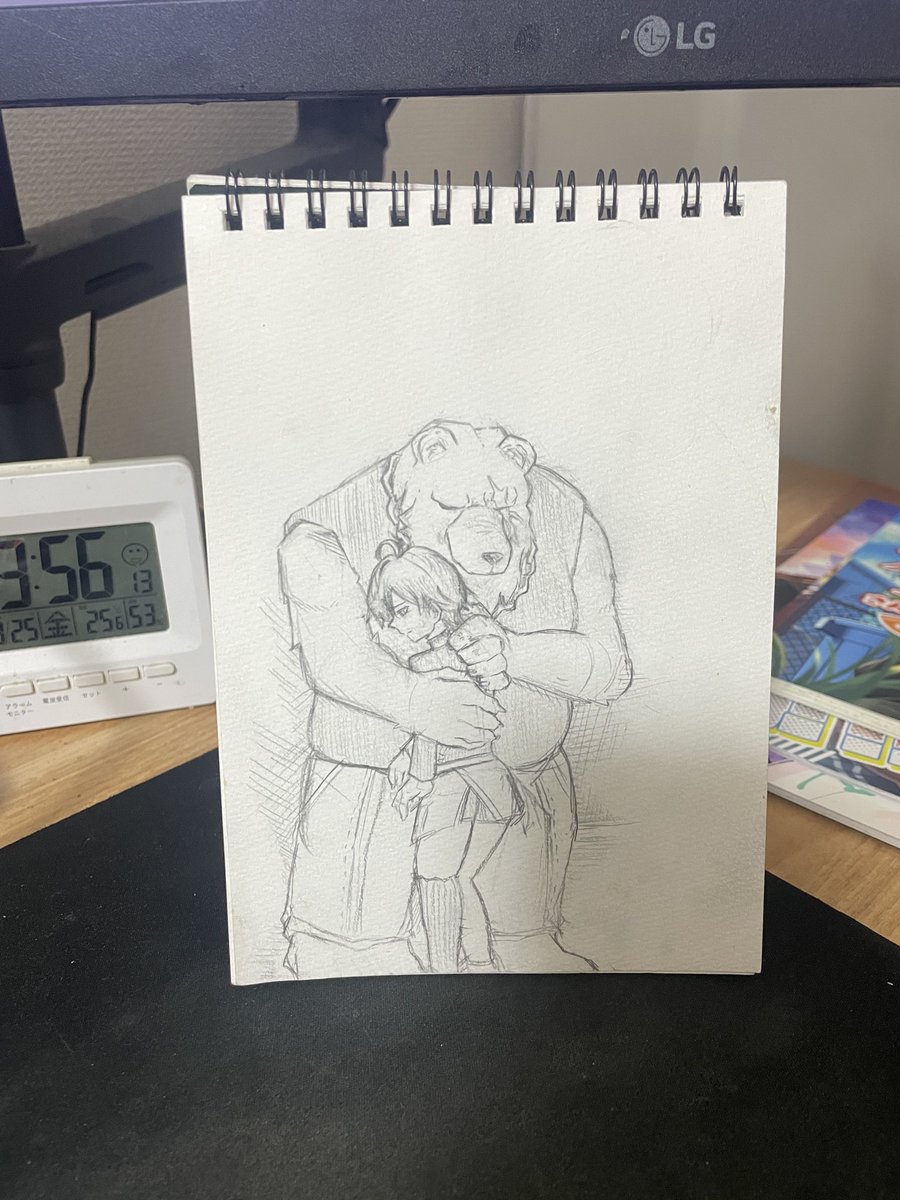 Zoo_SP_'s tweet photo. ベンさんとリンちゃん夏コミの新刊手直ししていつか見せれたらいいなー https://t.co/fdsXGtT03h