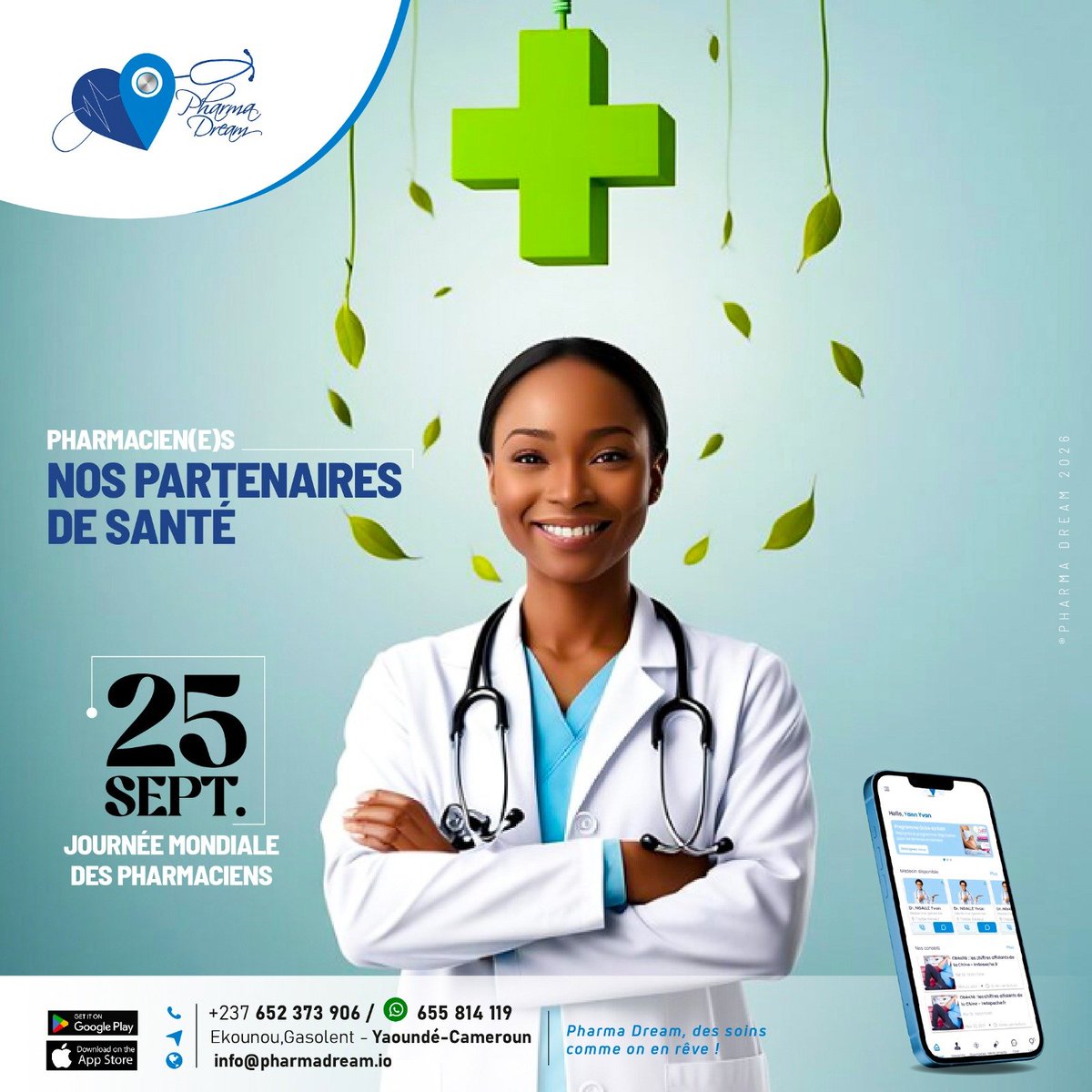 Pharmadream1's tweet photo. Après l'hôpital, c'est lui qui prend le relais. 💊
Le pharmacien : celui qui transforme une ordonnance en traitement, et un doute en réponse claire.
Merci à eux, aujourd'hui et tous les jours. 🙏

#JournéeMondialeDuPharmacien #lessoinscommeonenrêve https://t.co/gbWOTQhDZI