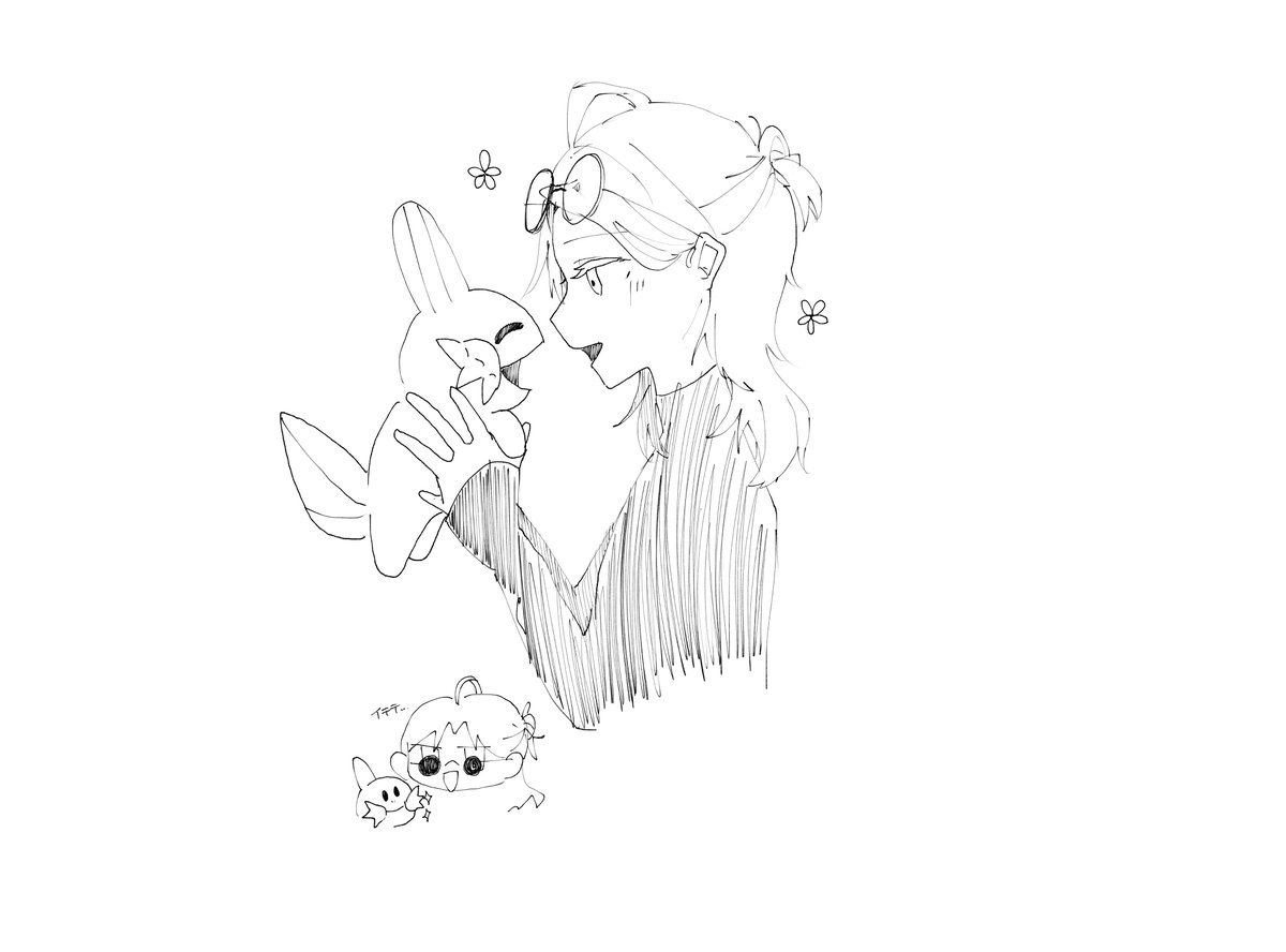 Ghost_2_5's tweet photo. ﾄｩﾘとまおさんが俺と好きなポケモン描いてくれた！
15分チャレンジ楽しかったね～ https://t.co/aSMCcPoMMY