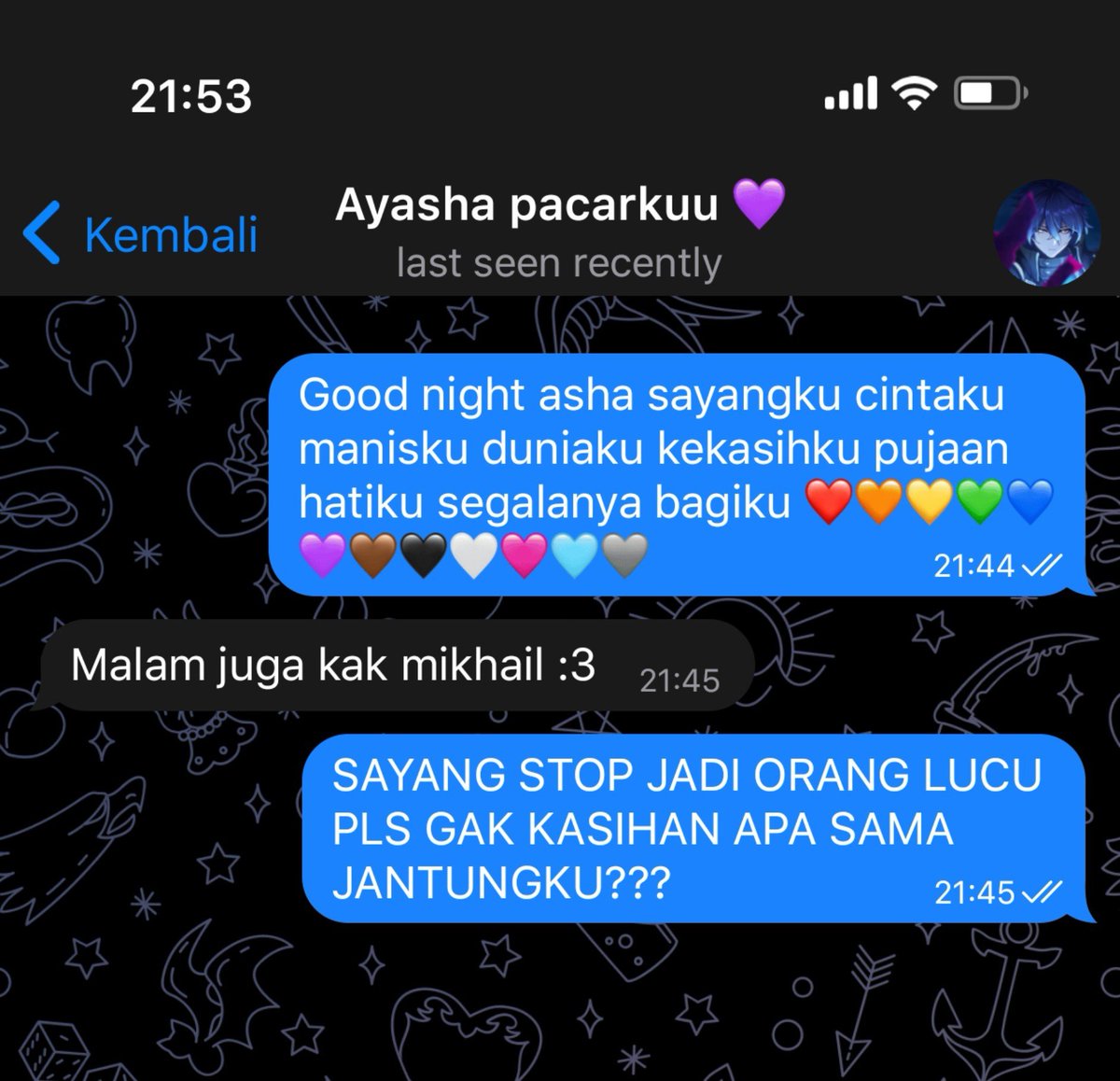 yancvie's tweet photo. #Mityosha prompt au.

Mitya sama Alyosha temenan dari kecil, eh gak tau aja ternyata mereka pacaran di RP https://t.co/poF3kRmI7D