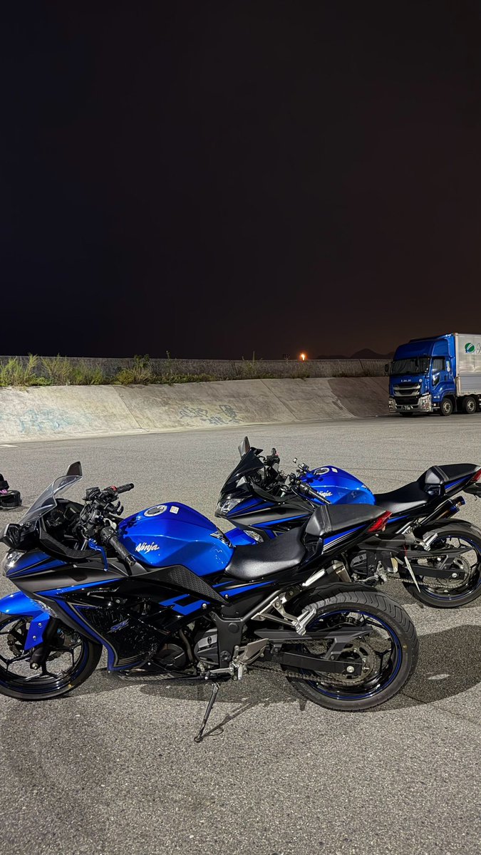 ng_ninja250's tweet photo. 同じバイクの人と走れたの嬉しすぎた https://t.co/2lZQroTz00