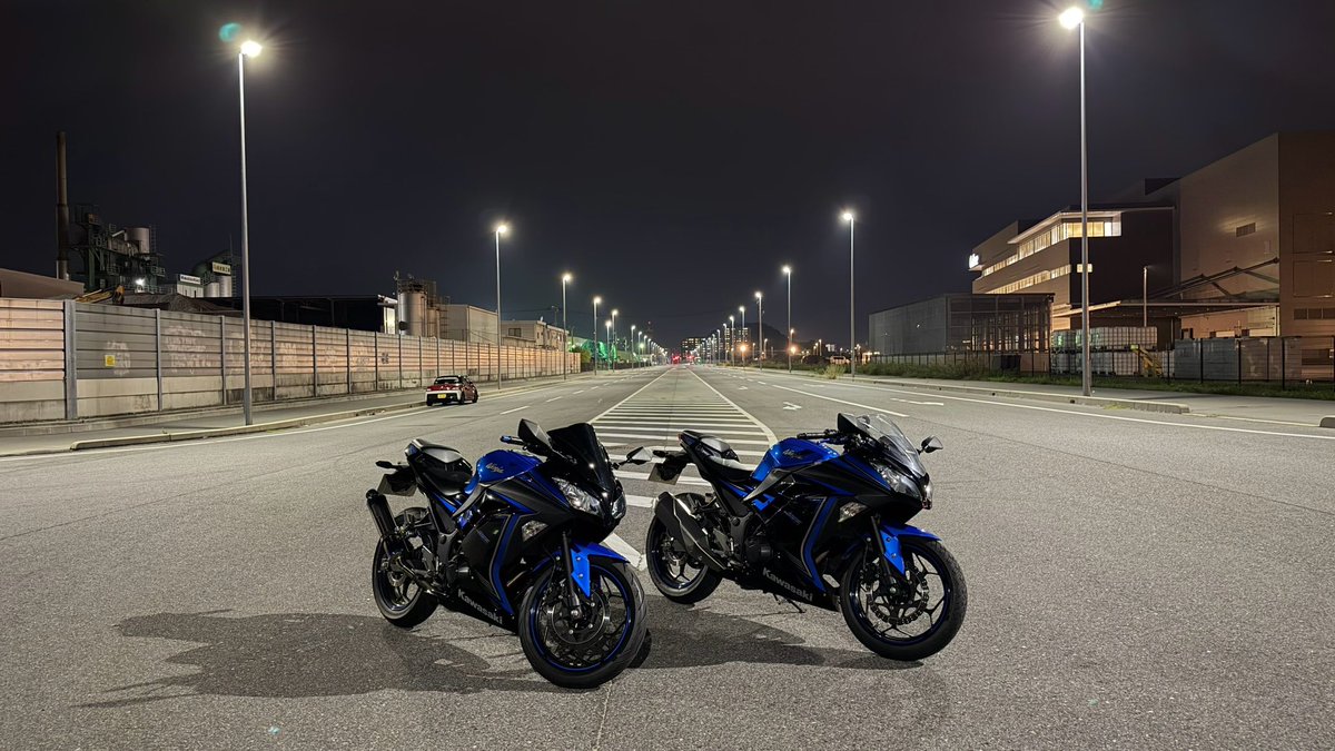 ng_ninja250's tweet photo. 同じバイクの人と走れたの嬉しすぎた https://t.co/2lZQroTz00