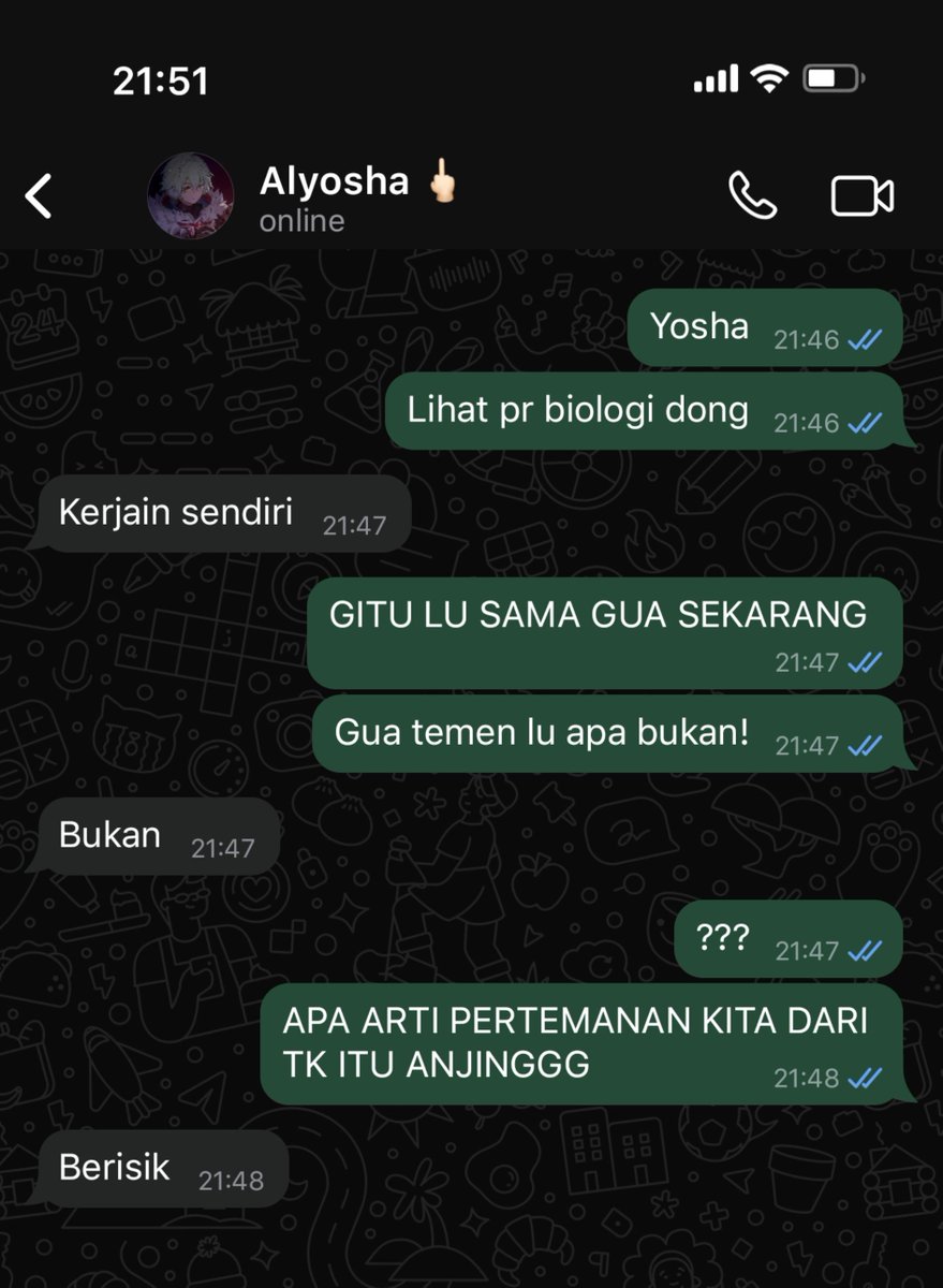 yancvie's tweet photo. #Mityosha prompt au.

Mitya sama Alyosha temenan dari kecil, eh gak tau aja ternyata mereka pacaran di RP https://t.co/poF3kRmI7D