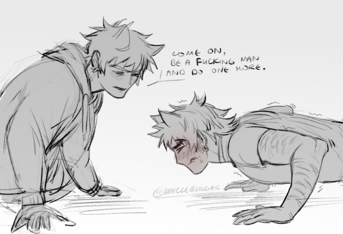 unclebulgar's tweet photo. Hi twittahh, my Tord w @yajicakes 's. They're gay idk.. i hope that's okay?! https://t.co/dTIhjLGG7o