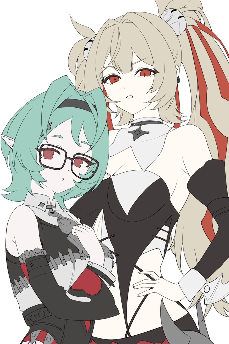 matchachizu13's tweet photo. wip claret &amp; roxy
#zzzeroㅤ #ゼンゼロㅤㅤ https://t.co/WxlfGkZV4F