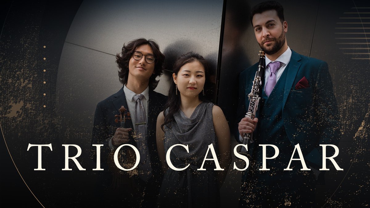 DPACND's tweet photo. Award-winning Trio Caspar brings clarinet, violin, and piano together to breathe new life into less frequently performed chamber works! 🎻

📅 Sunday, Oct. 11 at 4 p.m. 
📍 LaBar Recital Hall 
🎟️ Get tickets: https://t.co/IOh8KlIYnl https://t.co/yOWGmOOZLV