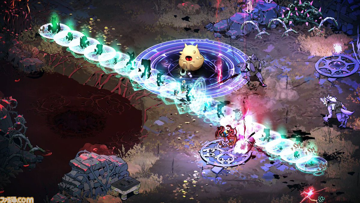 famitsu's tweet photo. 【今日は何の日？】
『Hades II（ハデス2）』発売1周年（2025年9月26日発売）
https://t.co/FMYhKnorqy

ハデスの娘である“メリノエ”を主人公に、魔女ならではのアクションが楽しめるローグライク・ダンジョンアドベンチャー。
※画像は公式サイト、並びにSteamより引用しています。 https://t.co/CDZ2HtoZ6v