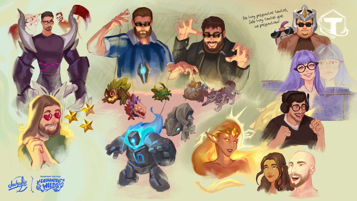 TFTBrasil's tweet photo. Selvas Encantadas foi o cenário perfeito para o DEDsafio! O campeonato reuniu 40 duos e alguns dos maiores talentos do TFT do mundo, que deram tudo de si do primeiro ao último lobby.

Esses foram só alguns dos momentos que tornaram essa jornada inesquecível. Obrigado a todo mundo que jogou, torceu e fez parte dessa aventura!

E que a harmonia finalmente reine em Selvas Encantadas. ✨

Ah, e será que você consegue encontrar todos os Fogos-Fátuos escondidos nas imagens? Conta aí nos comentários se você achou!

🎨 Arte por @AnnaPaulaPerci

#DEDsafioTFT