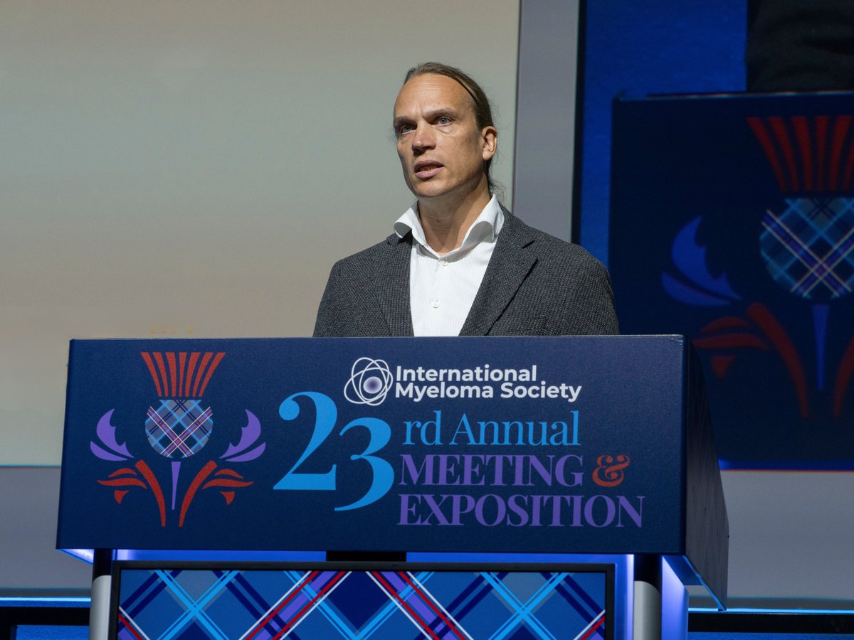Myeloma Society (@Myeloma_Society) — #IMS26 — conference slide