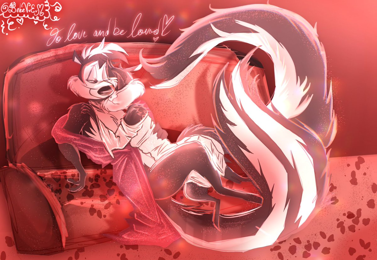 bebev_e's tweet photo. More Pepe &amp; Penelope art❤️‍🩹🌹

#looneytunes #Pepelepew #Penelopepussycat #Fanart #Digitalart https://t.co/Nl1pebjKhH