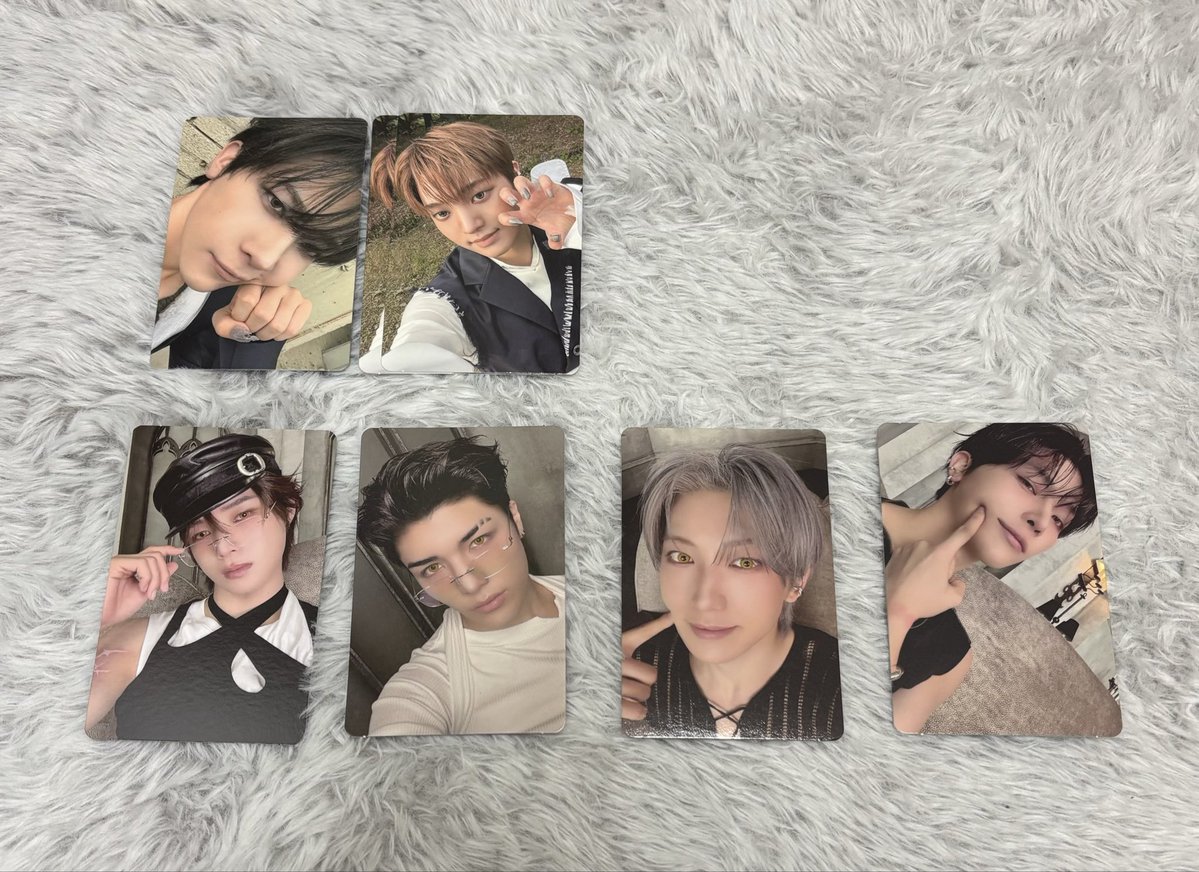 andyumnyangi's tweet photo. &amp;TEAM Mark on Me MoMトレカ 交換

譲 EJ FUMA K NICHOLAS MAKI （1枚目）

求 同種YUMA （2枚目）

11/9、11/10愛知公演での手渡し or 名古屋市内での手渡し（日程要相談） or 郵送

手渡し>郵送です🙇🏻‍♀️
お気軽にお声掛けお願いいたします❕

#andTEAM交換 #andTEAM_交換 https://t.co/NPIFXVkPcJ