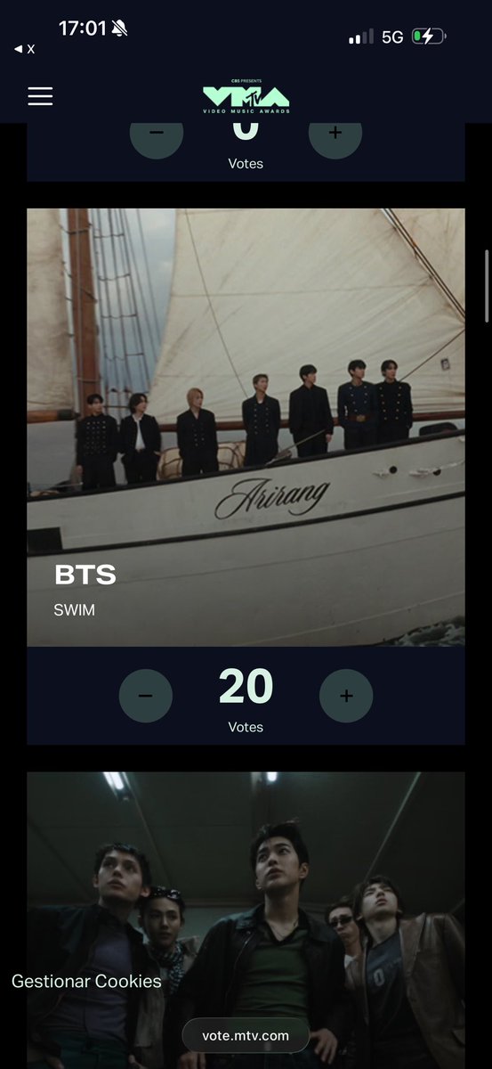 miniminisoull's tweet photo. Voten por #BTS en los VMAs, recuerden los votos dobles.
@BTS_twt 

Best Kpop:
https://t.co/Q59kFgWZPj
Song Of the year:
https://t.co/inuleumrxv

VOTE FOR SWIM ON VMAS.
VOTE FOR BTS ON VMAS.
#VoteForBTSonVMAs
#VoteForSWIMonVMAs https://t.co/a7IgbmEXvr