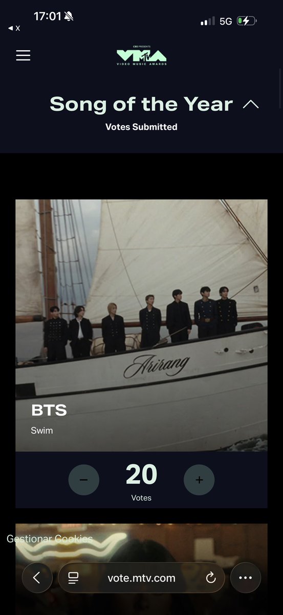 miniminisoull's tweet photo. Voten por #BTS en los VMAs, recuerden los votos dobles.
@BTS_twt 

Best Kpop:
https://t.co/Q59kFgWZPj
Song Of the year:
https://t.co/inuleumrxv

VOTE FOR SWIM ON VMAS.
VOTE FOR BTS ON VMAS.
#VoteForBTSonVMAs
#VoteForSWIMonVMAs https://t.co/a7IgbmEXvr