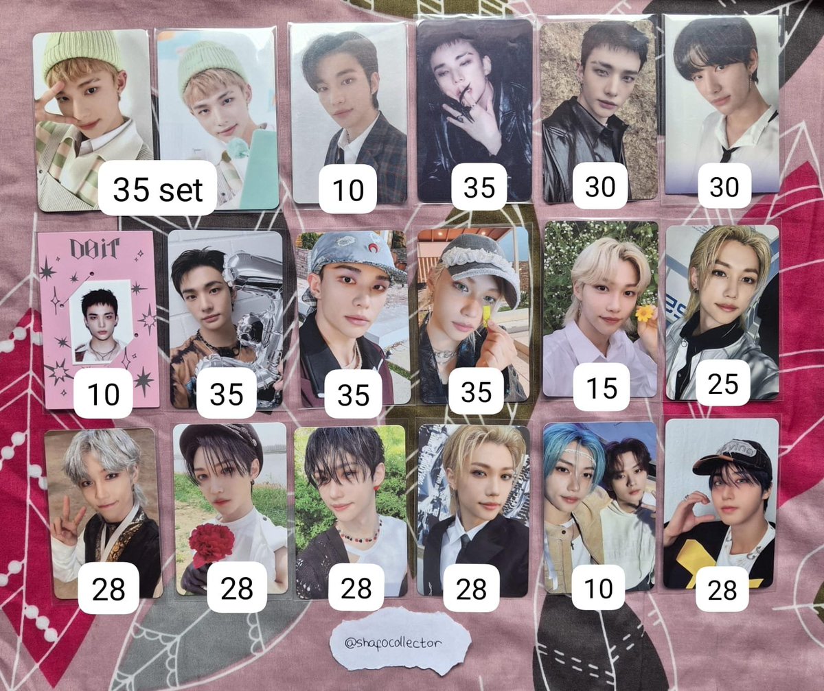 shafocollector's tweet photo. VENDO | VENDA !! 
• valores na imagem + frete fixo de 13
• envio em até 12 dias úteis
• mais infos na dm
📌 feedbacks no fixado

🏷️ vendo venda procuro compro troco troca stray kids skz stay lee know minho han jisung bangchan changbin hyunjin jeongin seungmin felix photocard https://t.co/VGbUGcaVO0