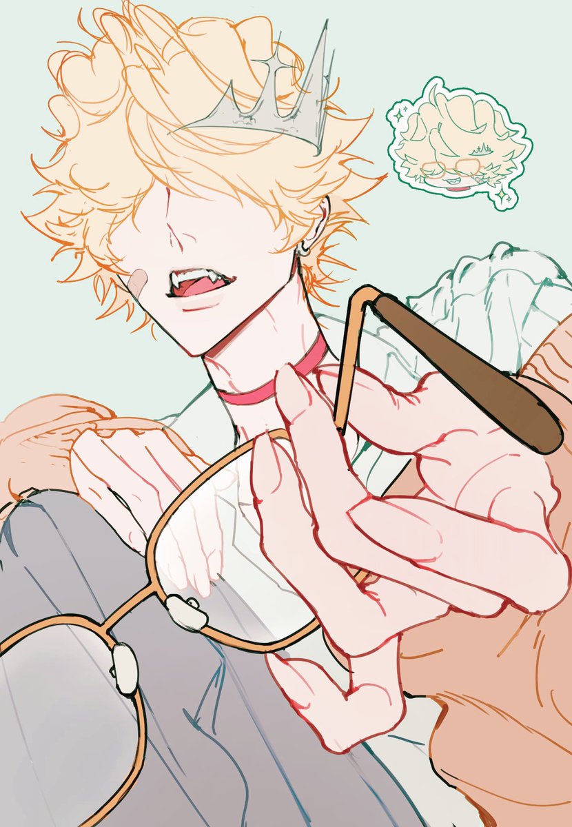 oxygen_0421's tweet photo. 👑👓 https://t.co/umzIsylRNR