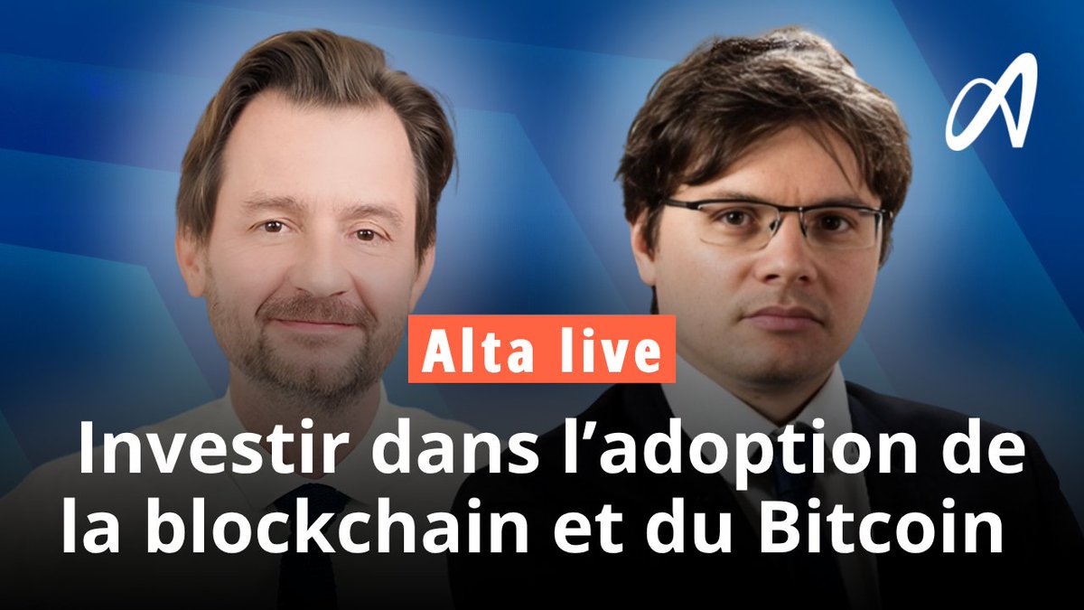 altaprofits's tweet photo. Comment investir dans l’adoption de la blockchain et du Bitcoin ?

👉 Découvrez le replay complet sur : https://t.co/UW6vZmg51g

Produit présentant un risque de perte en capital. https://t.co/p1SCpAVtA2