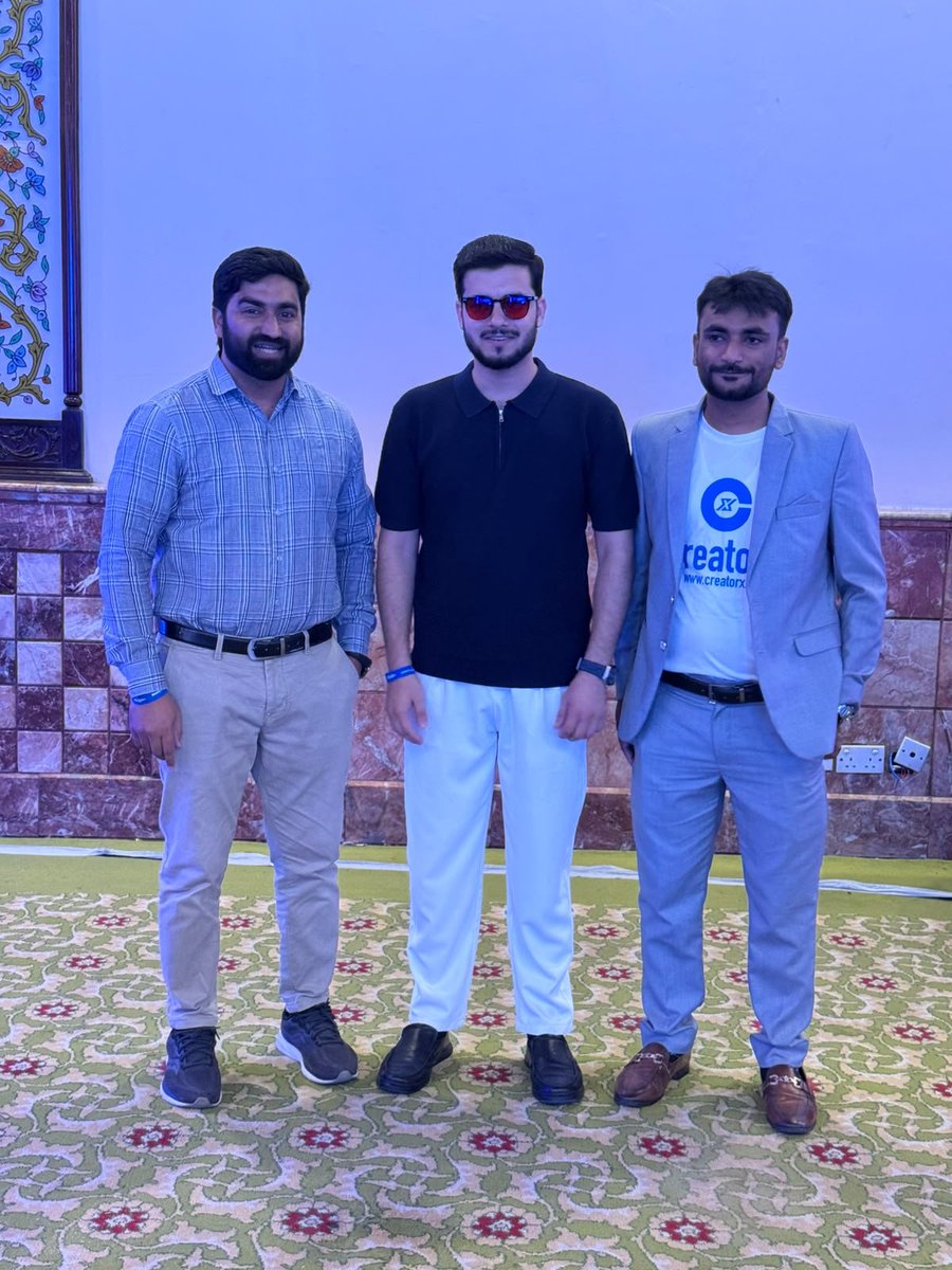 engineerzubair7's tweet photo. Had an amazing time at the MEXC Connect Dinner Gathering in Faisalabad! πβ¨ Sharing some favorite moments from the event. Hereβs to great connections, good vibes, and unforgettable memories! π
@MEXC_PAK #MEXCEventRocks #MEXC #MEXCConnect #Faisalabad https://t.co/V9Fzw0Y86K