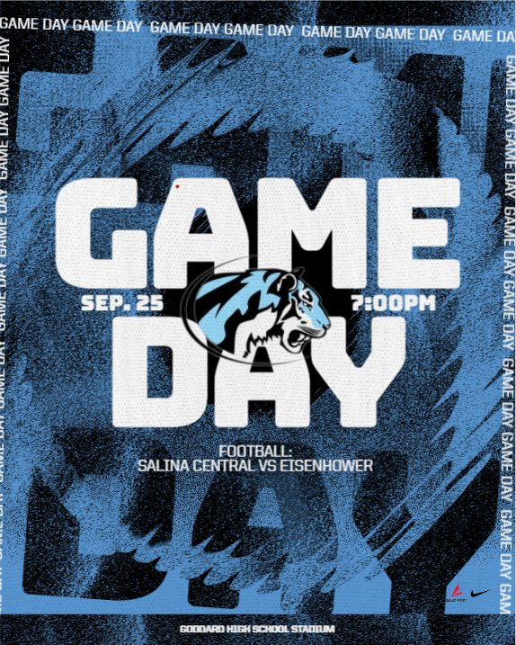 USD265_EHS's tweet photo. Game Day Friday September 25, 2026 7pm vs Salina Central Gates Open: 6pm Homecoming Court will begin at 6:30pm https://t.co/0ZN2VuMwkr