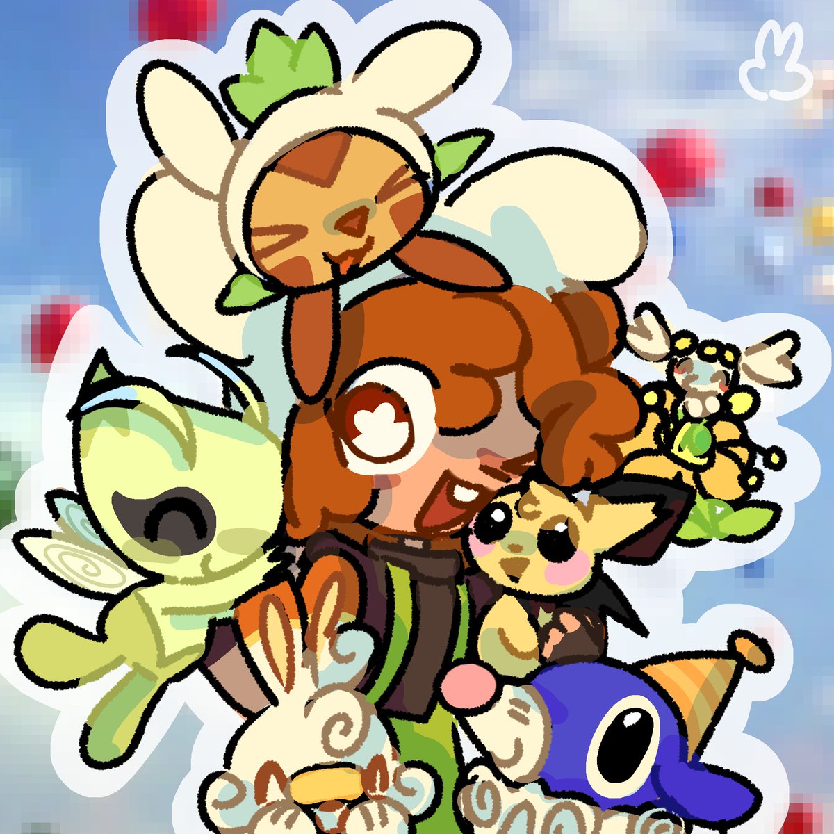 AcervoChespin's tweet photo. Aquele trend de posta seu time pokémon mas nao quero mostra meu rosto !!! https://t.co/wXY15GQ0v8