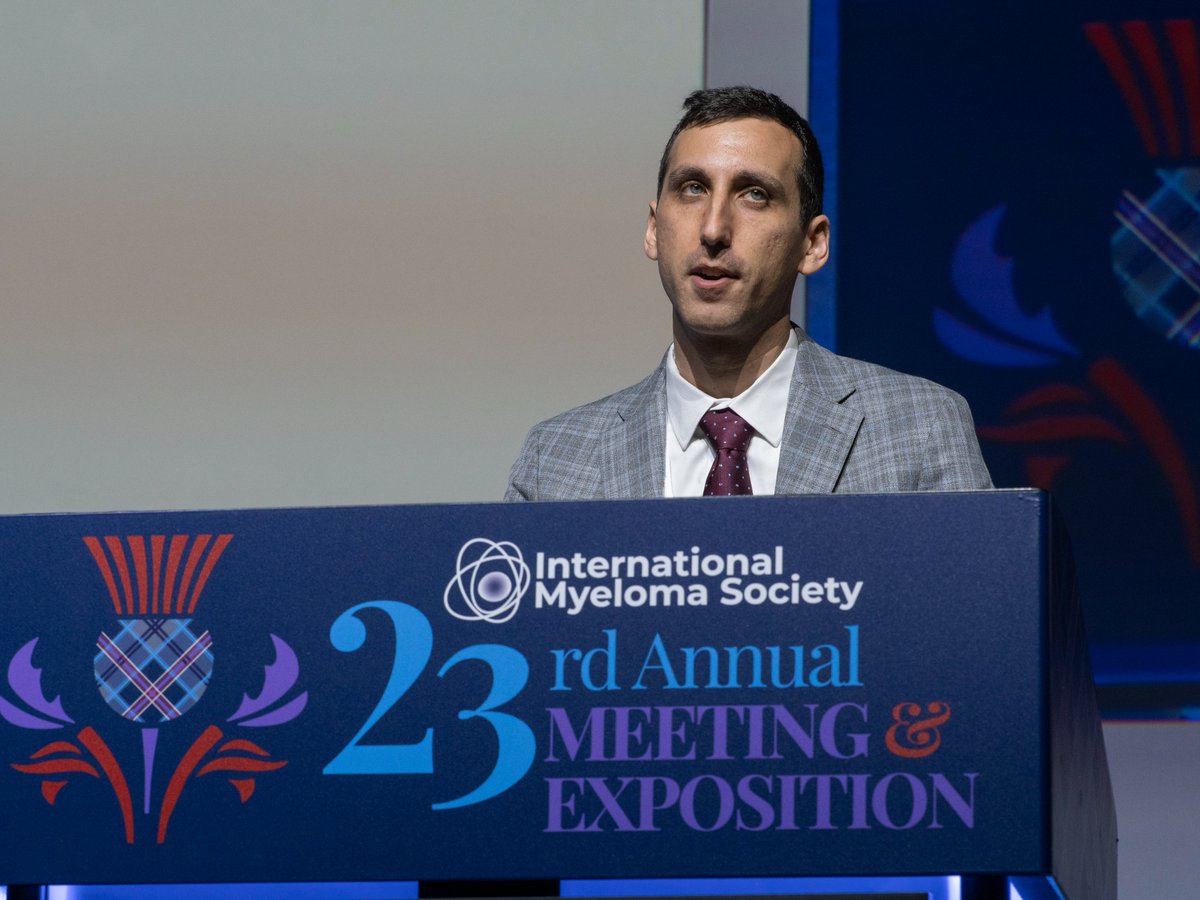 Myeloma Society (@Myeloma_Society) — #IMS26 — conference slide
