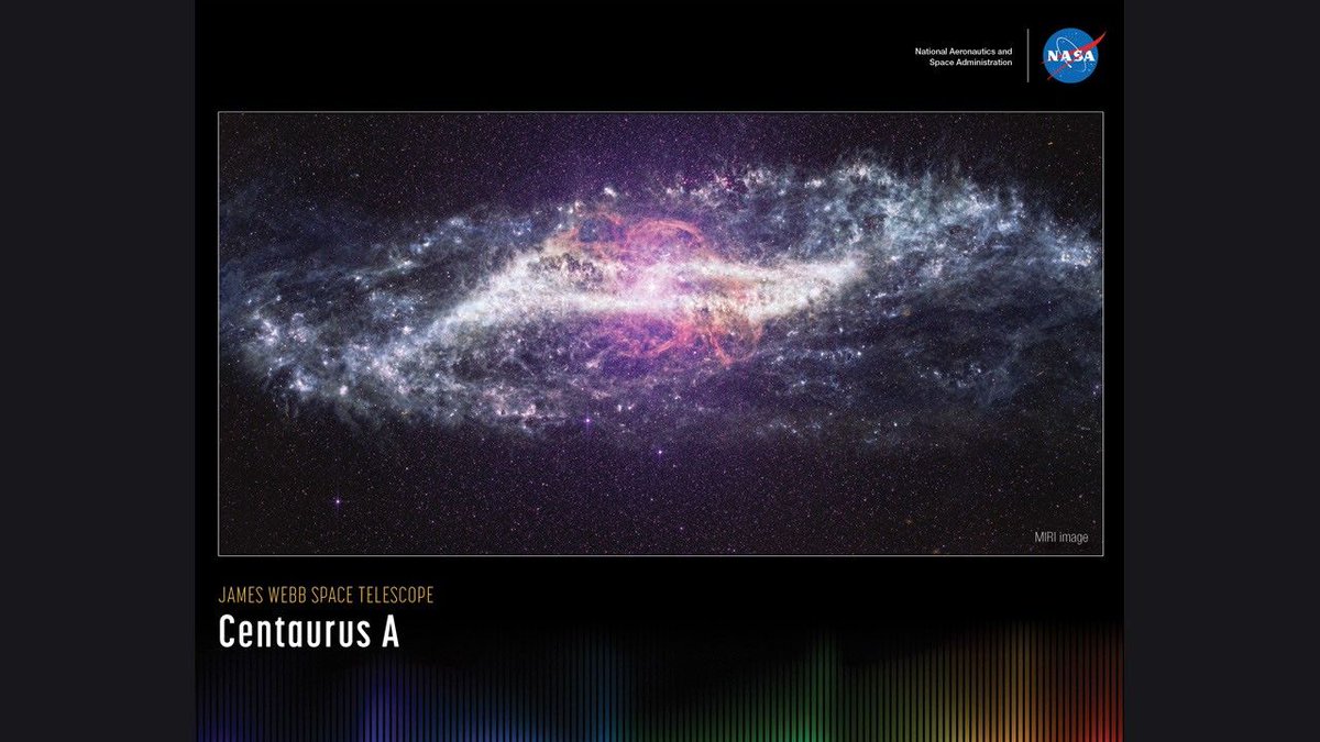 NASAWebb's tweet photo. Free downloadable mini poster of Webb's look at Centaurus A!
https://t.co/EiH4etrbG9 https://t.co/D3JJpnsWDY