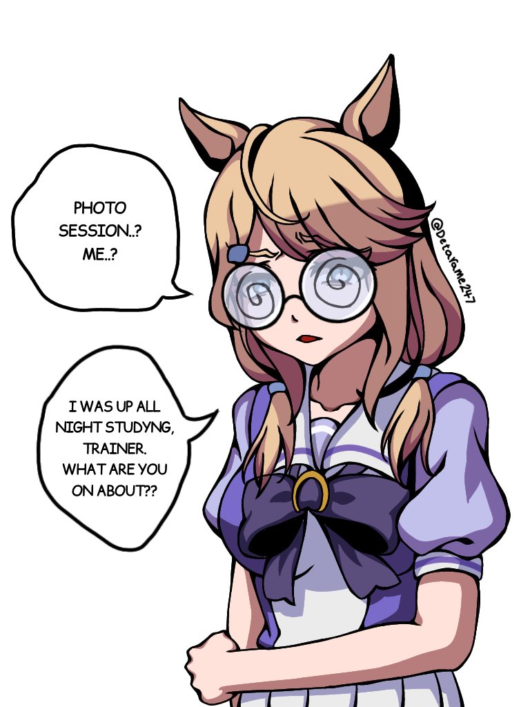 Detarame247's tweet photo. Igot you bro
#ウマ娘 #Umamusume https://t.co/YtFFB7hrEJ