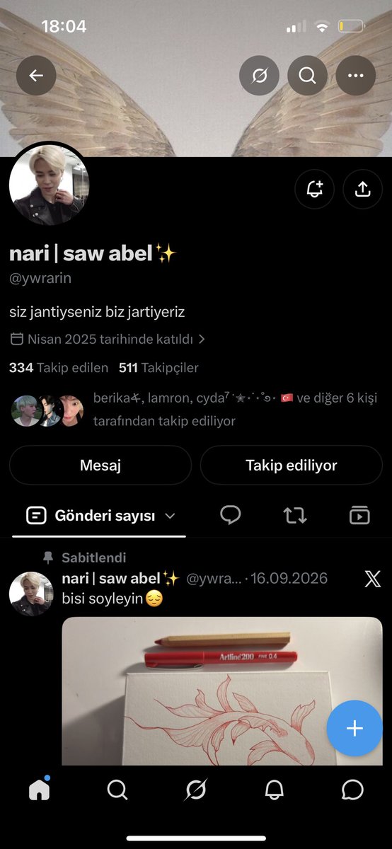 jkkelf's tweet photo. @ywrarin @taechwita97 Harika görünüyorr💗💗 ellerine sağlıkk https://t.co/KMj6l9VFDB
