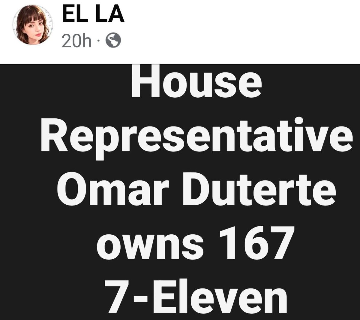 heartofemmaus's tweet photo. Dyan nilagay ni Polong ang pera nya kay Omar Duterte na anak nya. At inimvest niya sa mga prankisa. Dapat ungkatin yan, saan galing ang pera nilang mag anak, na bilyon-bilyon. https://t.co/cS65z1GMxa