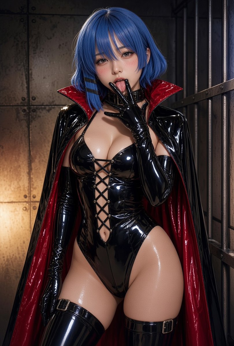 zhuohaoye2's tweet photo. latexcapequeen #latexcape #エナメルマント #マント #latex #pvc #cape  #latexcloak #cloak #vampire    #vampirecloak  #vampirecape #latexqueen #pvcqueen #queen #女王 #AI https://t.co/bfCEAGSHNM