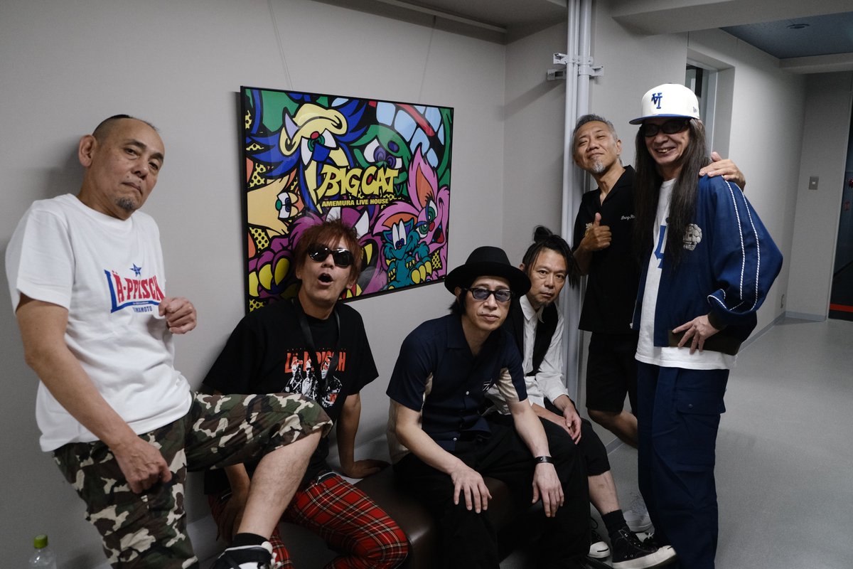 LA_PPISCH_STAFF's tweet photo. Lä-ppisch Tour 2026
　COUNTDOWN
2026年9月25日（金）
大阪 BIG CAT

photo by Nakajima Kazuki

#初日終了
#レピッシュ2026 https://t.co/2CE9613GbA