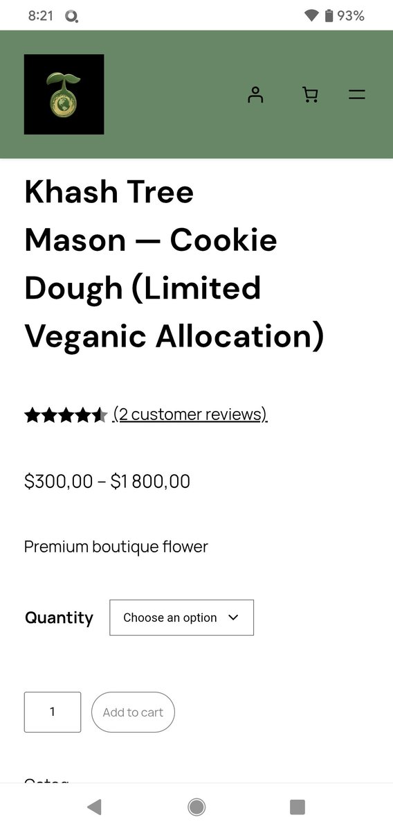 khashTreeMason's tweet photo. Cookie Dough flower is live.
Limited veganic allocation. $300–$1,800.
Same plant in the tin: Altitudes 50mg hash rosin caps
Full spectrum. Vegan. Organic. $50
Jar + capsule. Both up now. 🌱
https://t.co/nCndzl7D3K
#KhashTreeMason #Treemasonry #CookieDough #Altitudes #HashRosin #CraftCannabis #VeganCannabis #BayAreaCannabis #LiveDrop