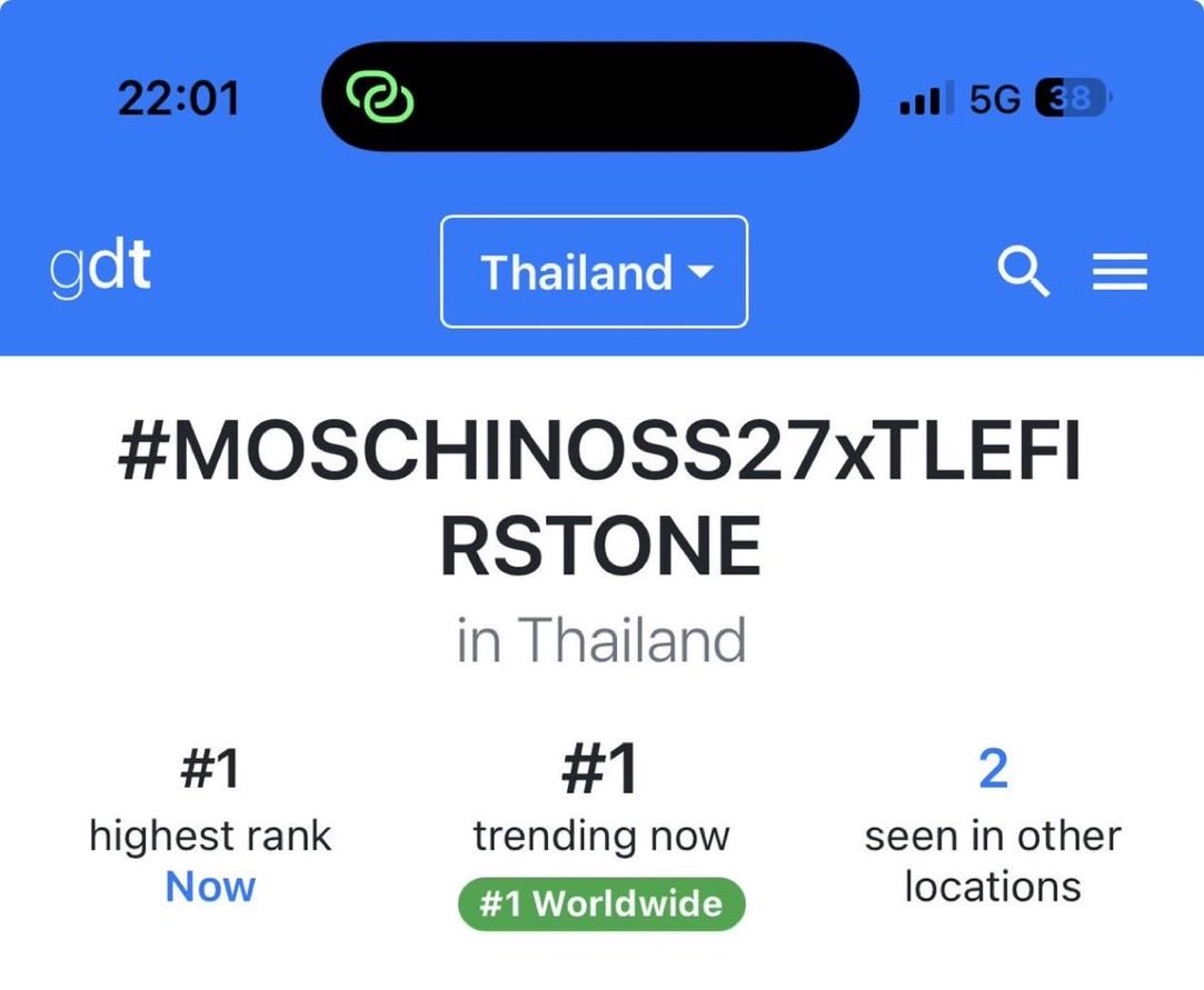 Love00ff's tweet photo. ป้าฝน มาหอมหัวววหน่อยเก่งมากก 

ที่ 1 ขึ้น ตอนเวลา 21:50  เทรนโลกขึ้นตอน 22:01  😭😭😭😭  

TLE FIRSTONE AT MFW 2027

#MOSCHINOSS27xTLEFIRSTONE https://t.co/SsUNb3LE47