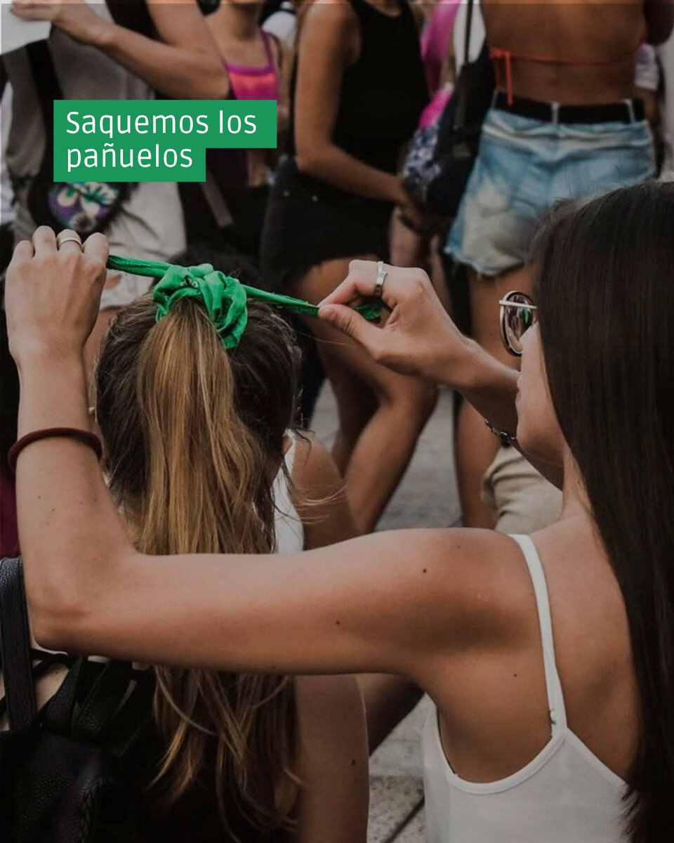 CampAbortoCABA's tweet photo. Porque ninguna historia termina cuando se escribe una ley. Este 28S, saquemos los pañuelos: 
A las calles.
A las ventanas
A los balcones
A las mochilas
En todas partes
Que se vean

28S — Día de Acción Global por el Acceso al Aborto Legal y Seguro
16 h, Congreso 
Traé tu pañuelo. https://t.co/IYxDGT5mSH