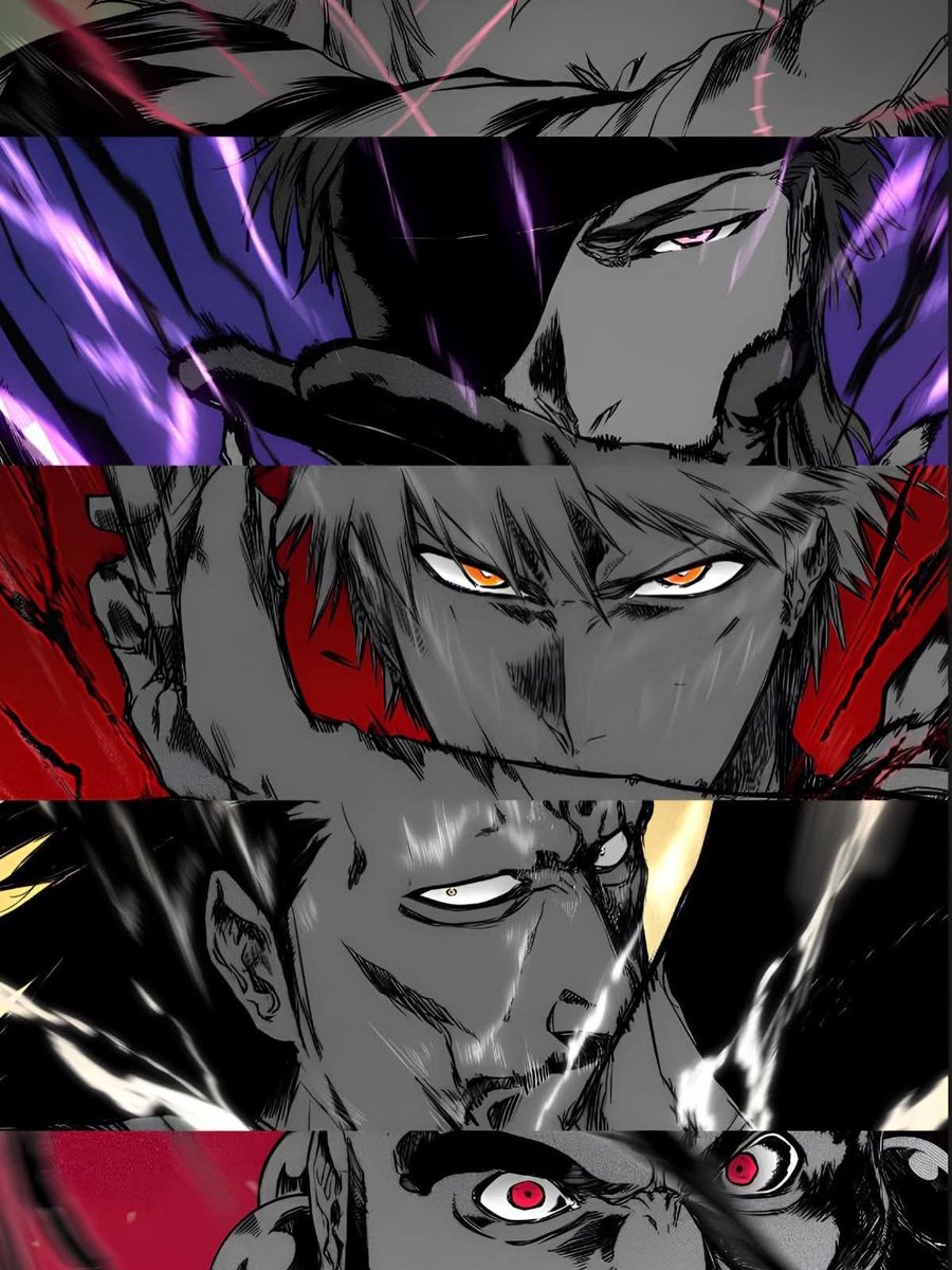 OxAbbe's tweet photo. The five special threats for Yhwach. 🔥 https://t.co/ObuGBR2e6a