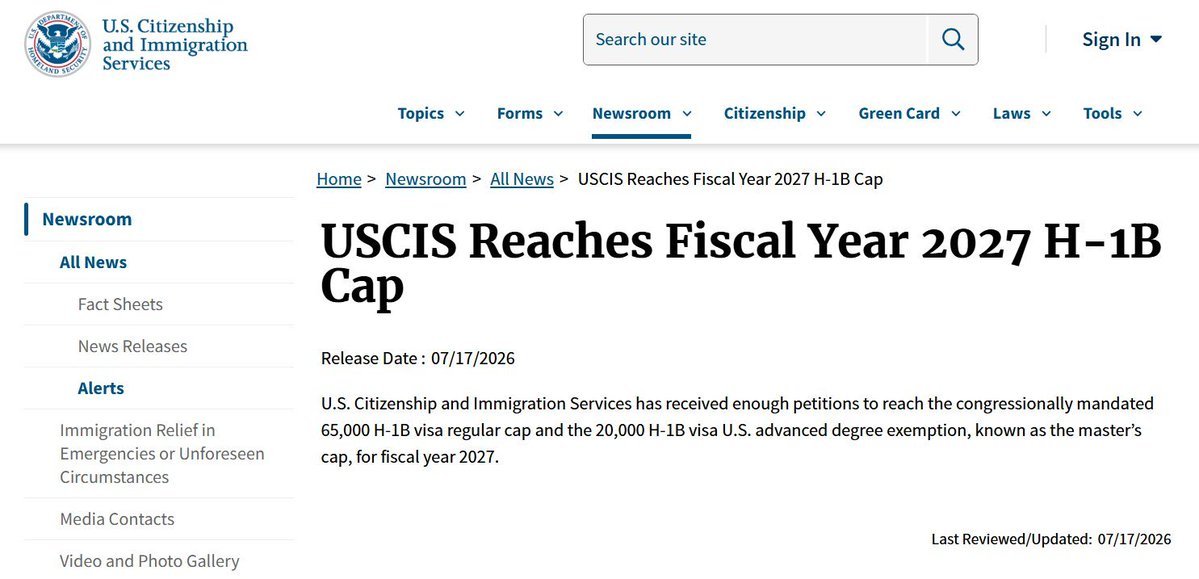 AB1584829096292's tweet photo. @realBrandonGill @realBrandonGill - I have news for you. 

Full H-1B quota for 2026 and 2027 have been filled already!

Yes...2027. It's for the foreign workers who would be joining American corporations in FY 2027!😂😂

All these visas were issued by Trump Admin! https://t.co/jrej77Bl9s