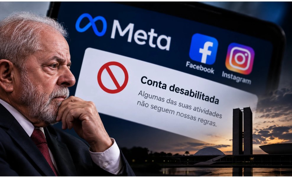 PiensaPrensa's tweet photo. 📢Meta deshabilita la cuenta de anuncios de la campaña electoral del presidente Lula da Silva.
En lo que parece una nueva injerencia de los EEUU en elecciones en Latinoamérica, la empresa Meta, propiedad del Multimillonario estadounidense Mark Zuckerberg y operadora de las plataformas Facebook e Instagram, restringió de manera unilateral y sin una explicación objetiva la capacidad de las cuentas del mandatario brasileño para publicar anuncios, a solo 10 días de las elecciones en Brasil.