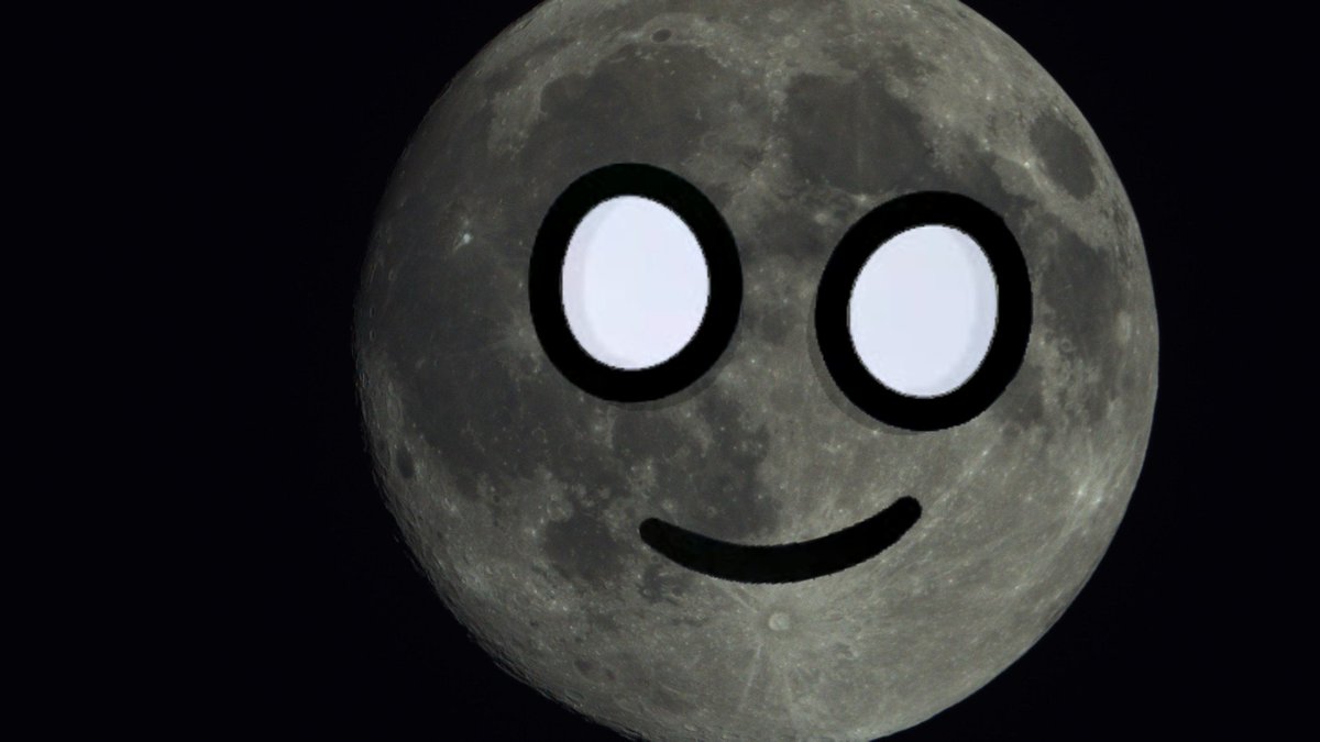 _carbon14_'s tweet photo. moon tonight https://t.co/dS4k1YfQ5l