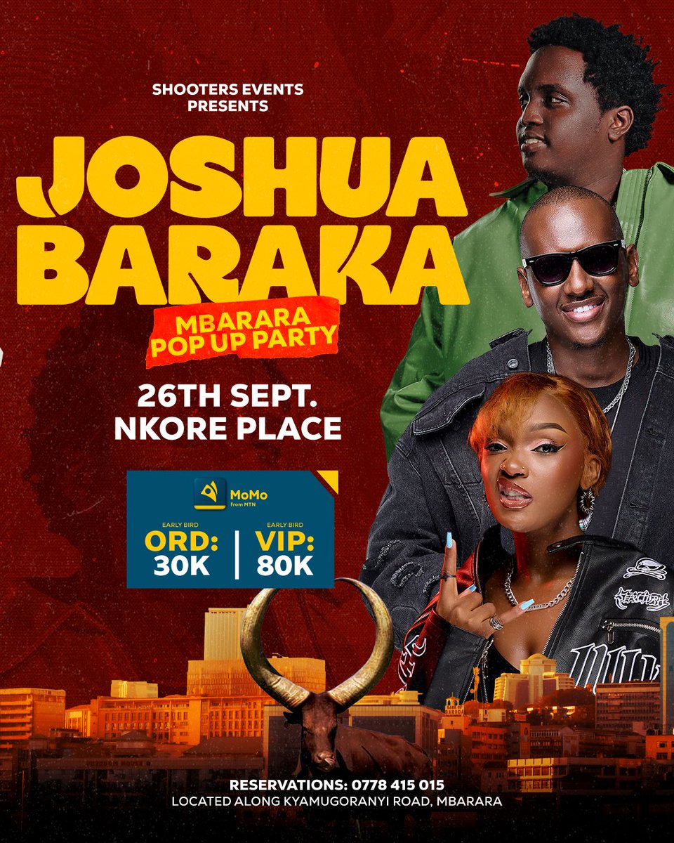 djspinnyug's tweet photo. Just few hours to go 🔥

Mbarara, let’s enjoy the weekend together. https://t.co/FxBGa6hVtQ