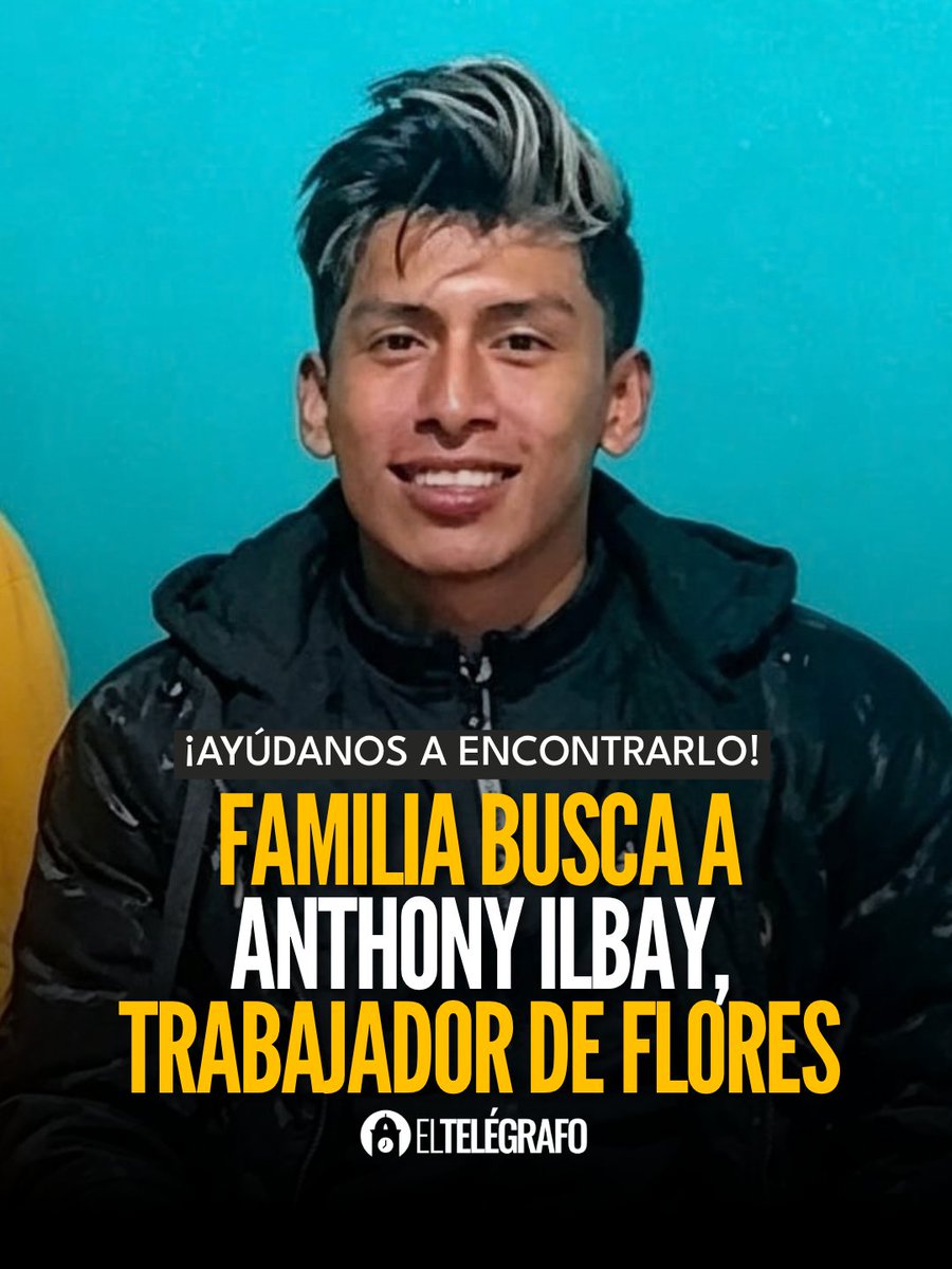 el_telegrafo's tweet photo. #DesaparecidosEcuador | Anthony Ilbay desapareció hace aproximadamente un mes. Su familia lo busca. #LéaloEnET: https://t.co/3uvsALn0wf https://t.co/OsEGFrexMs