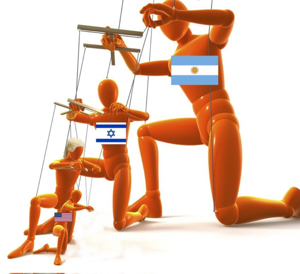 therealbuni's tweet photo. La oposición israelí acusa a netanyahu de entregarle el pais a milei 

De a poco se va sabiendo el verdadero orden mundial https://t.co/vHnrpganrA