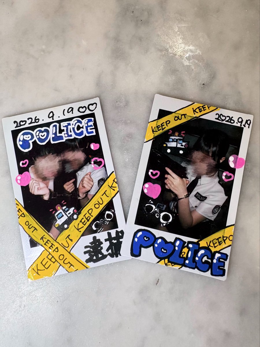okyuaka's tweet photo. ポリスイベありがとうございました👮🏻👮🏻 https://t.co/sV09DO85HG