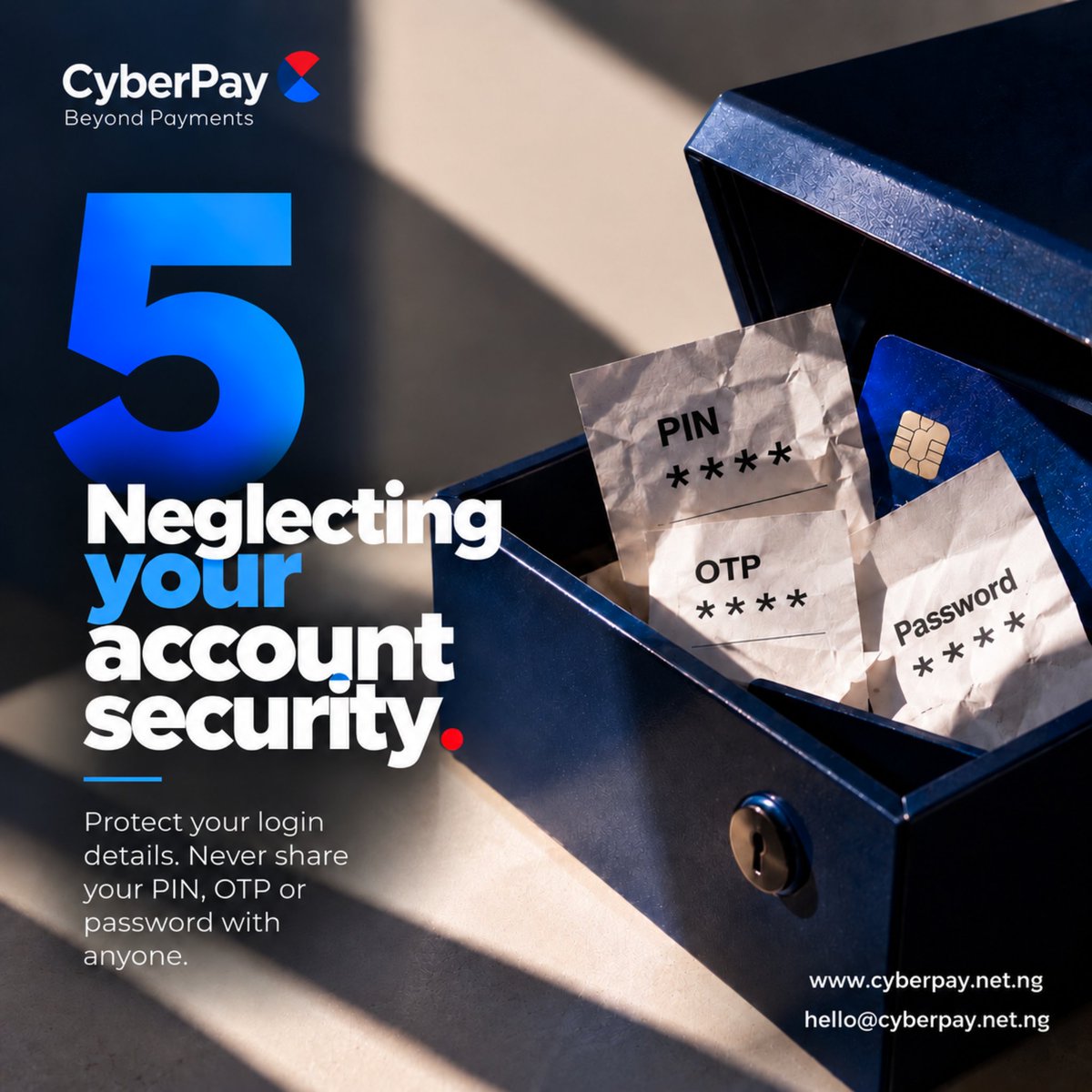 CyberPaynaija's tweet photo. Before you end up with a bigger bill than you intended, our team has 5 tips to keep in mind.

#FinanceFriday https://t.co/Ddwex1Dqf4