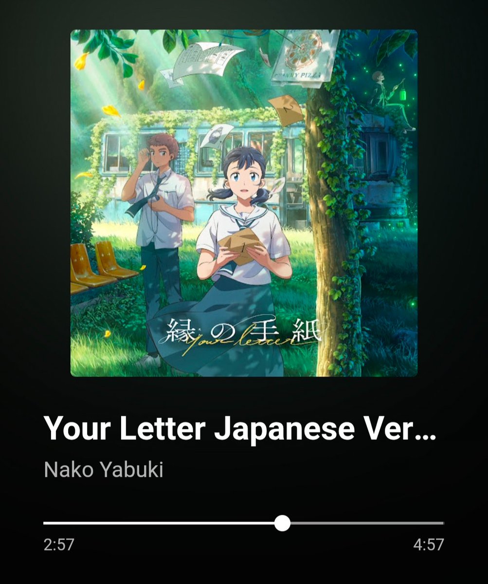 nako_mintchoco's tweet photo. Another dream accomplished! 🎉
Congratulations Nako for taking on a triple role as the voice actor, singer, and lyricist for the Japanese version of the anime movie Your Letter (En no Tegami) 🥰
So proud of you, Nako! 👏
#YabukiNako #矢吹奈子 #Your Letter #EnNoTegami #縁の手紙 https://t.co/iotYx8ALEV