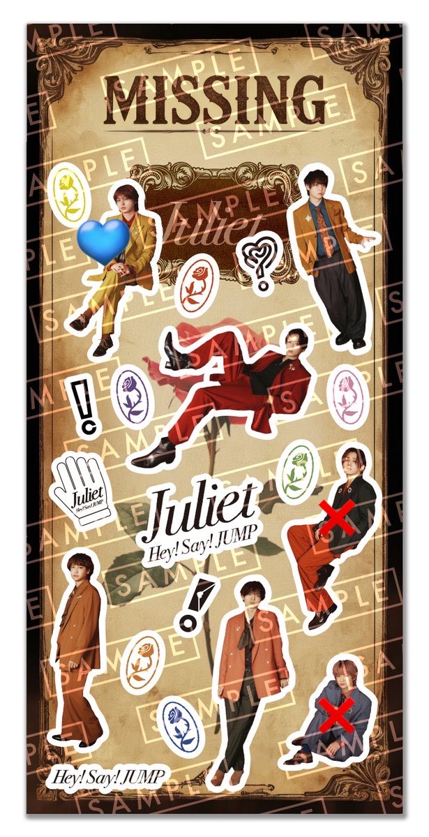 4ffr77's tweet photo. Hey! Say! JUMP Juliet アルバム 特典

【譲】1枚目髙木 2枚目薮 3枚目有岡、髙木、八乙女、薮
【求】伊野尾💙 買取（ご提示ください）

予約済みです
郵送希望
シールカード伊野尾買い取らせていただける方も緩く探しています
#jump_譲 #jump_求 #jump_交換 https://t.co/0xihL0xREY