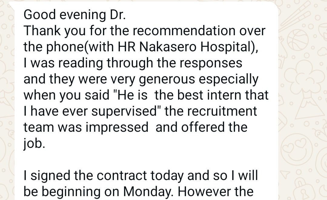 DrOribaDan's tweet photo. Congratulations Dr. Agaba Gift. @agabagift2. Thank you @NakaseroHosp. You won't be dissapointed. If he misbehaves, I will still prunn him otherwise, he is a great Doctor. 

Glory To God 🥳🥳🙏🙏✍️✍️ https://t.co/P4ThKms6p3